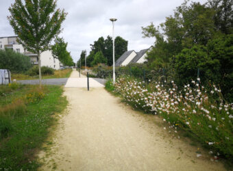 Liaison douce traversant la ZAC