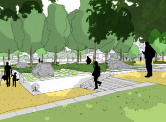 croquis d’insertion – principes d’aménagement – programmation